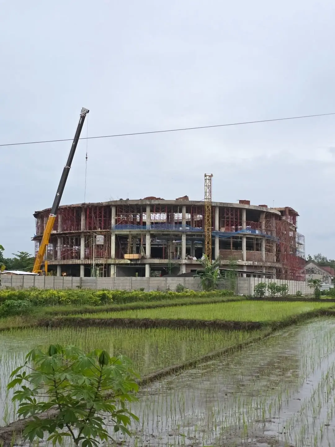 Sewa Scaffolding Jogja Tata Bhuana di Proyek TK ABA Semesta